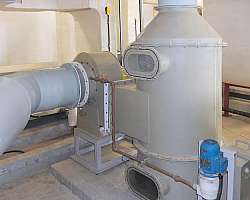 Lavador de gases para capela Lavador de gases para capela