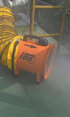 Insuflador de ar para espaço confinado Insuflador de ar para espaço confinado